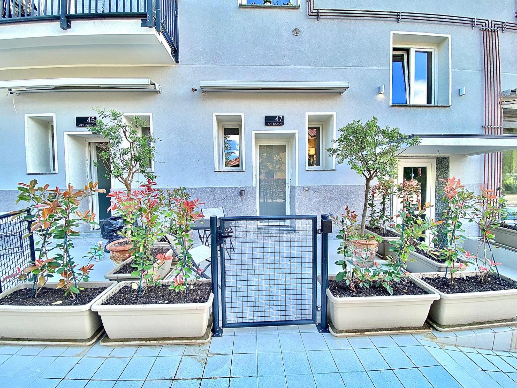 Apt Donati Home, Modernita E Comfort Con Parcheggio Gratuito Privato E Spazio Esterno Privato Cassano dʼAdda Buitenkant foto