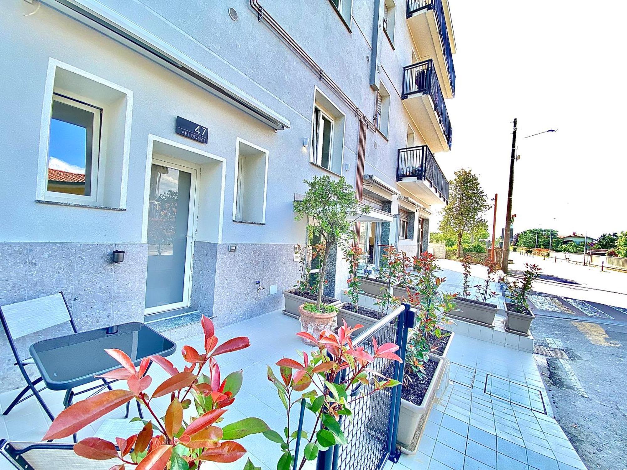 Apt Donati Home, Modernita E Comfort Con Parcheggio Gratuito Privato E Spazio Esterno Privato Cassano dʼAdda Buitenkant foto